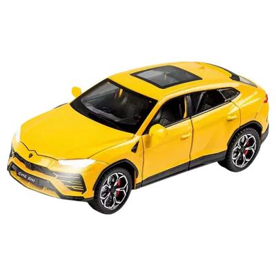 1:24 Druckguss-Metall Lamborghini Urus Supercar SUV Legierung Rückzieher Auto Modell, Gelb