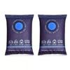 1/2Pcs 200g Reusable Desiccant Pack Color Indicating Silica Gel Desiccant Packet Dehumidification Bag Storage Bins Suitcase Electronics Moisture