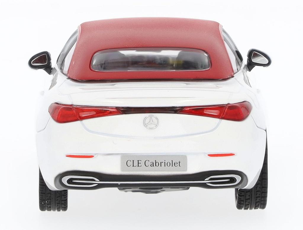 [Mercedes-Benz Collection] Genuine CLE Cabriolet Avantgarde (A236) Manufaktur Opalis White 1/43 Scale Model