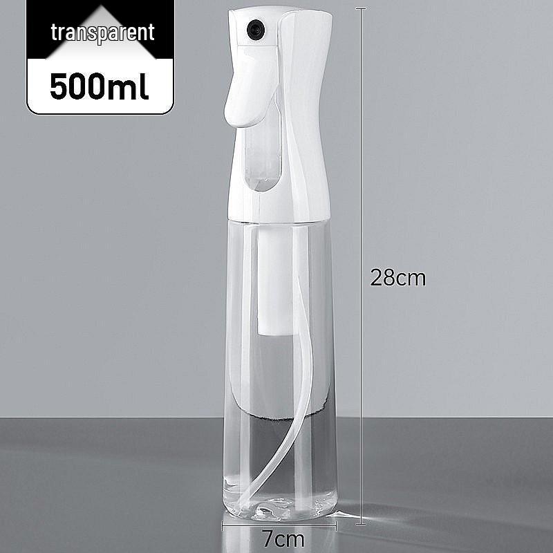 Continuous Spray Bottle for Hairdressing, Disinfection, Makeup, and Watering - High-Pressure Fine Mist