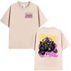 2027 Cool Ich schreie Carl Zwei Seiten Prinzessin Donut T-Shirt Dungeon Crawler Carl Spiel Cosplay T-Shirt Unisex WoUnisex Vintage Kurz S