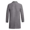Men's  Winter Button Slim Long Sleeve Suit Jacket Trench Coat Top Blouse