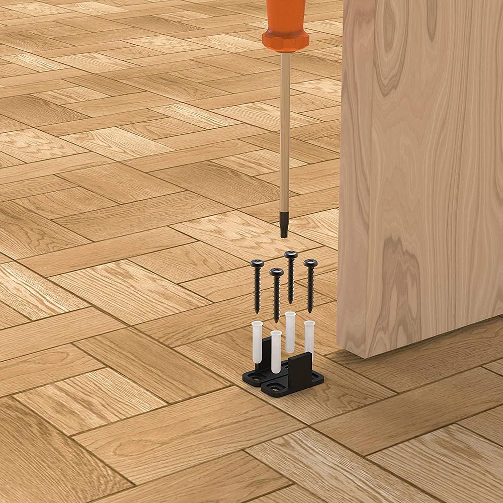 UK Barn Door Floor Guide, Door Bottom Guide, Wall Stay Roller Guides For Sliding