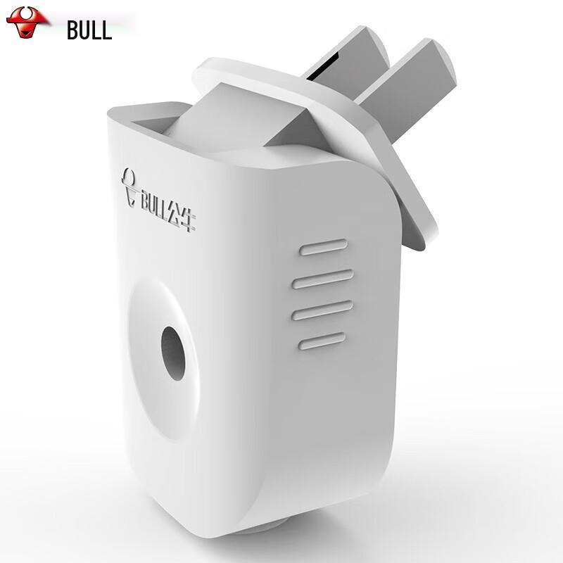 BULL 10A Two-Pin Rotating Power Plug CN plug (adapter included)