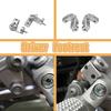 2PC Universal Silver Aluminum Motorcycle Foot Peg Passenger Footpeg Lowering Kit