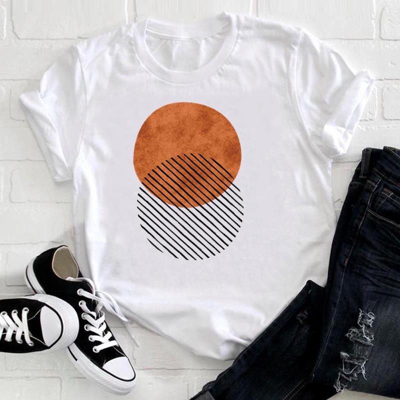 (Europäische Größe) Kurzarm T Top Traum Feder Vintage Stil Nette Mode T-shirt Frauen Kleidung Casual Druck Dame Weibliche Grafik T-shirt