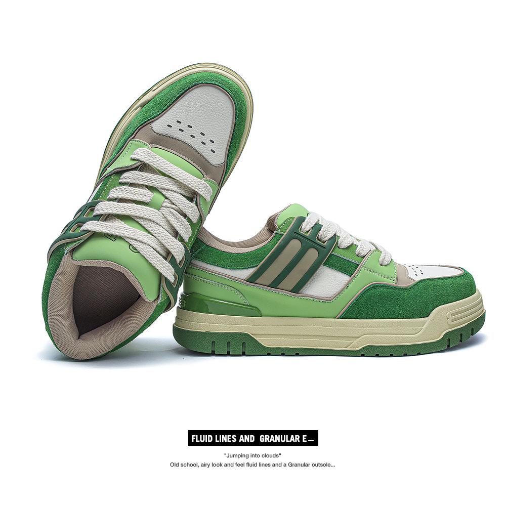 

Универсальные высокие кроссовки: Модная обувь, визуально увеличивающая рост, на все времена года 39 (Women) зелёный