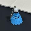 Mini Sports Racket Keychain Tennis Badminton Table Tennis Paddle Keyring Sports Souvenir Backpack Pendant Gift for Sports Lovers 4