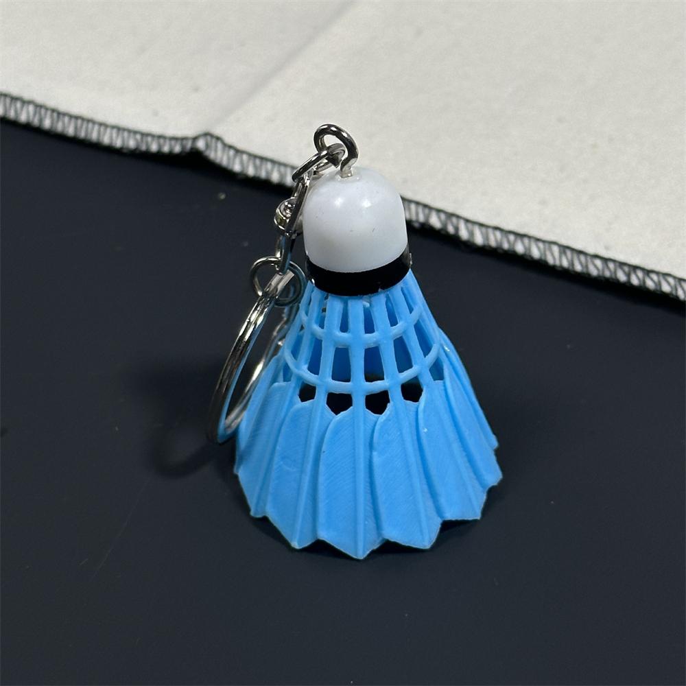 Mini Sports Racket Keychain Tennis Badminton Table Tennis Paddle Keyring Sports Souvenir Backpack Pendant Gift for Sports Lovers 4