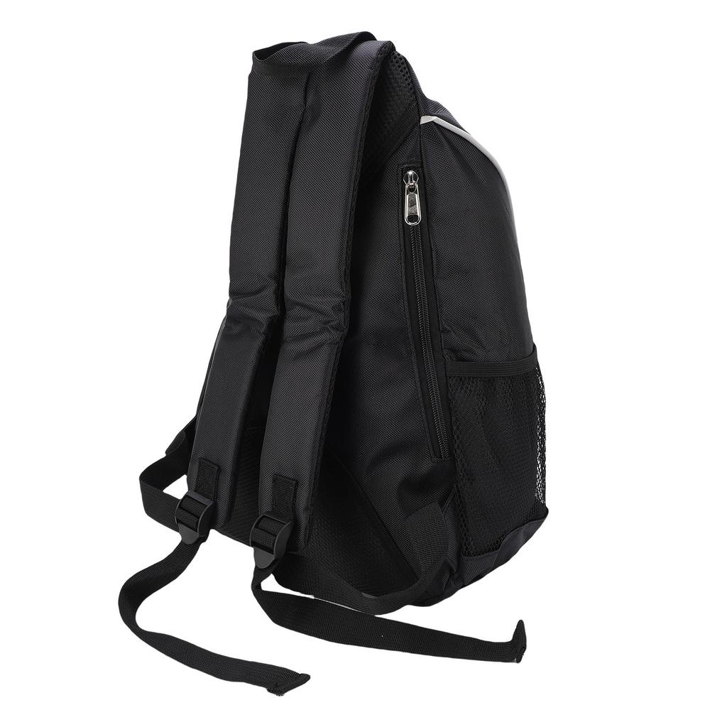 Pickle Ball Backpack 35L Large Capacity Oxford Fabric Sports Bag with Fence Hook for Balls Rackets Water Bottle Shoes