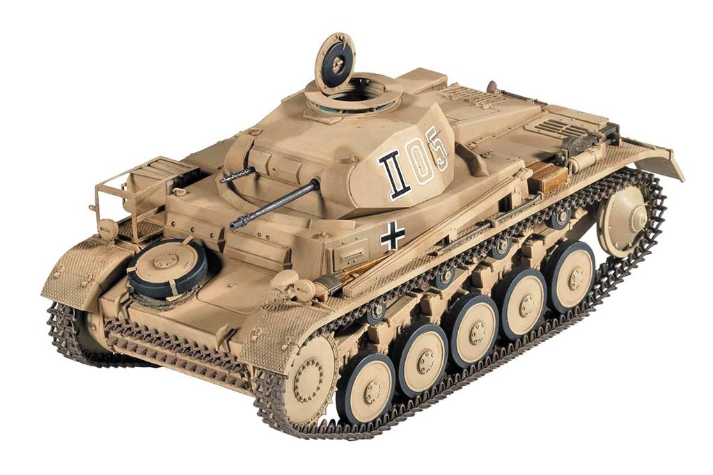 Academy German Panzer II F North African Front Plastic Model Kit 13535 1/35 Ausf.