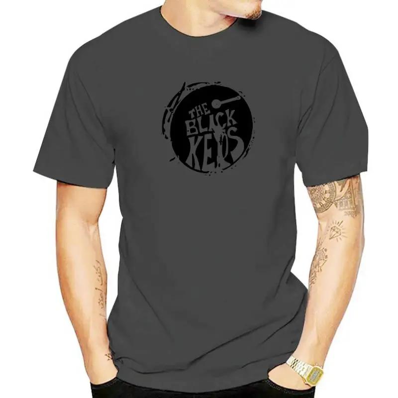 ZheXiong TEE The Black Keys T-shirts Heren Drum Casual Man T-shirt Katoen O-hals t-shirt Korte Mouwen Heren Tops T-shirts Europese Maat 2XL