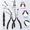 3Pcs Electrical Disconnect Pliers Tool Set For Cars Automotive 1*Straight &1*60 Degree &1Pcs Electrical Connector Separator Fuel Line Disconnect Tool