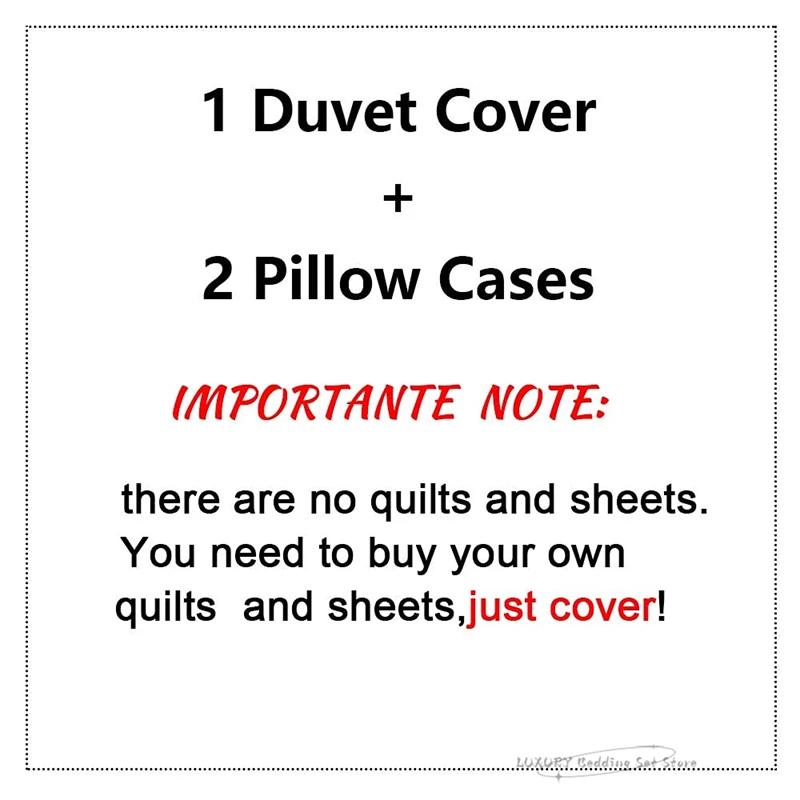 3Pc Duvet Cover Cute Cartoon Dwarf Christmas Series Bedding Set For Kids And Adults Single Double Queen 220X240 Room Decor Gift