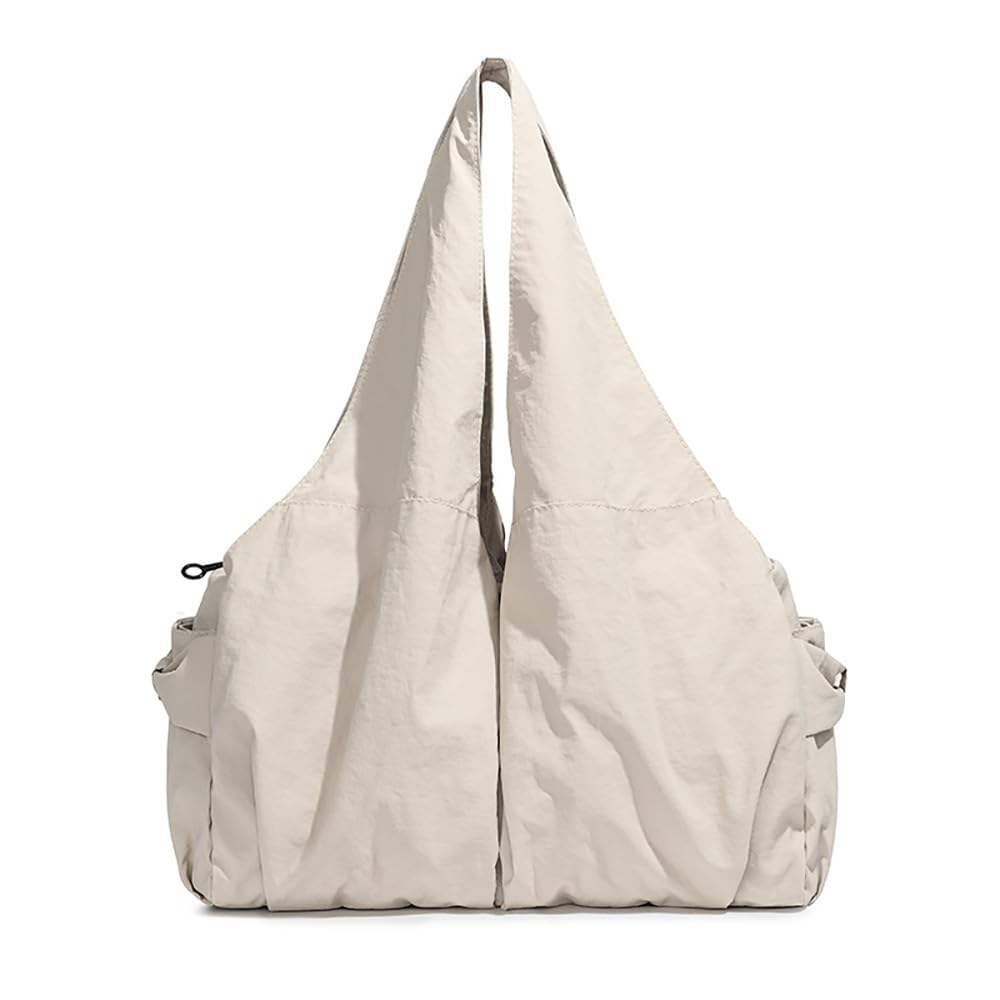 

Cedar Eight Women s Multifunctional Nylon Shoulder Bag, Large Capacity, Lightweight, Perfect for Commuting, School, and More, with Side Pockets,