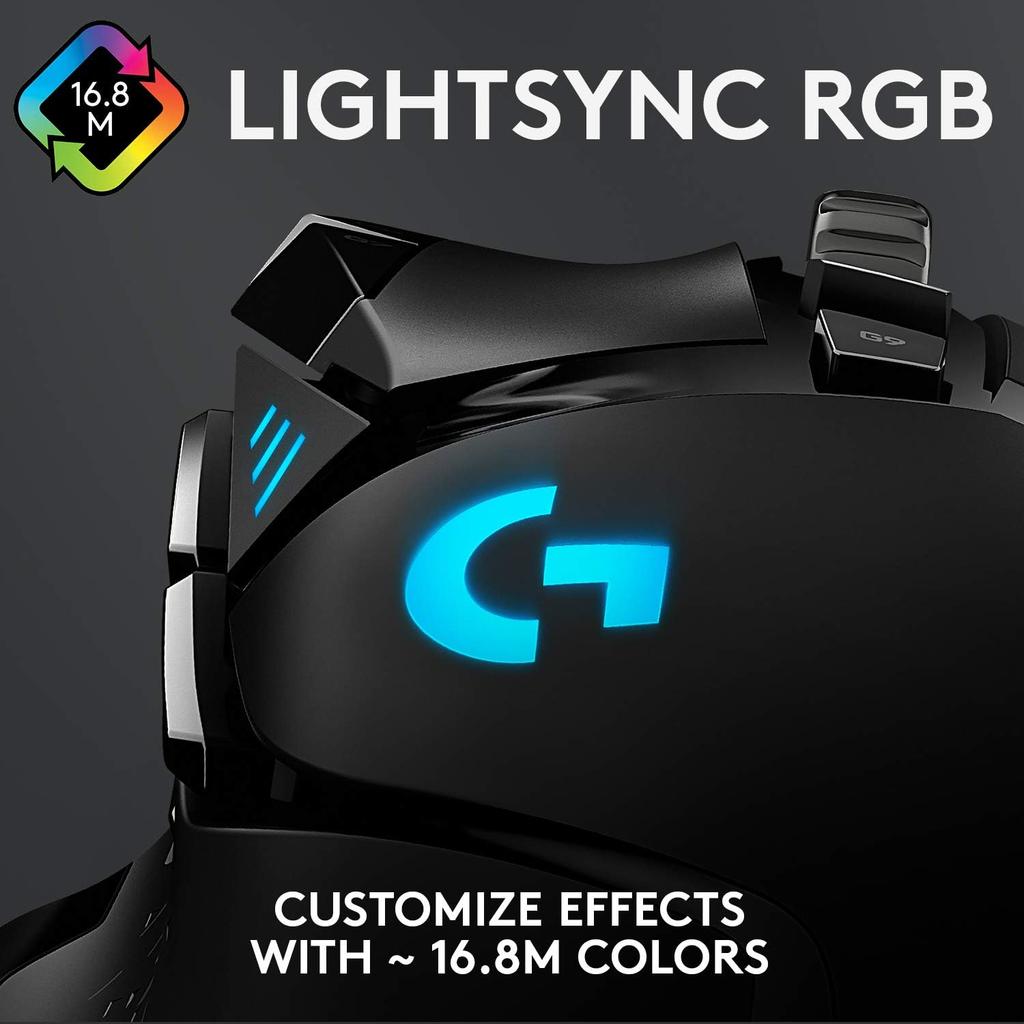 Logitech G502 HERO Dominator Wired Mouse Gaming Esports HERO Engine RGB Mouse Mechanical Weighting Competition