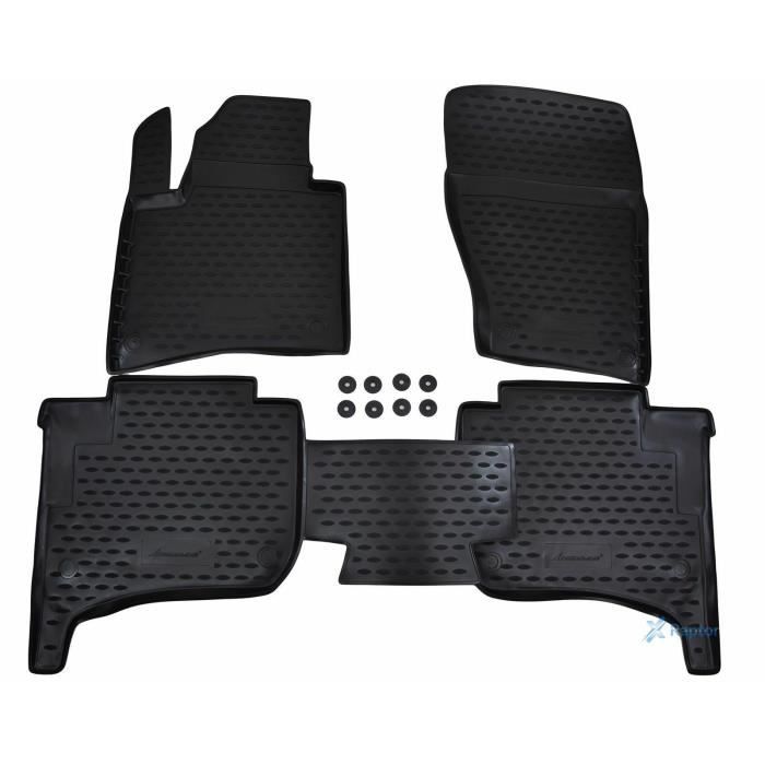 J&J AUTOMOTIVE | Tapis De Sol En Caoutchouc 3D Exclusive Pour Volkswagen Touareg 2010-2018/ Cayenne 2010-2018