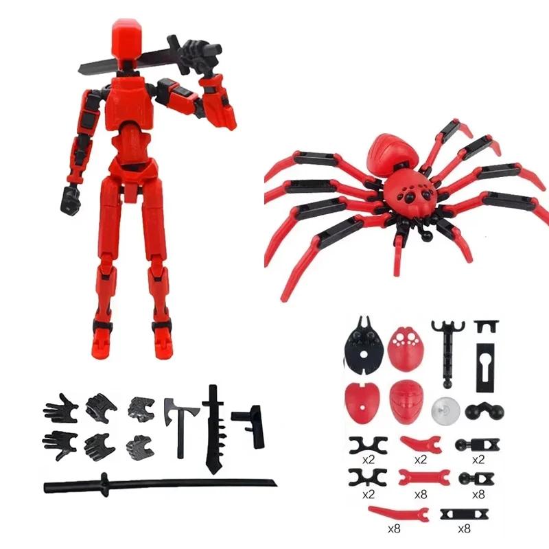 Multi-Jointed Movable Robot 3D Printed Mannequin Toy 13 Action Figure Full Body Movable Robot Toys Gifts For Children
