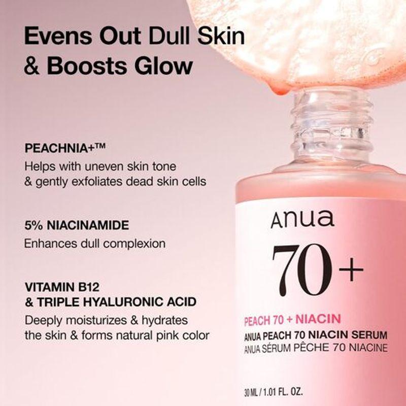 [Anua] *renewal* Peach 70% Niacinamide Serum 30ml