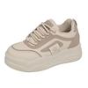 Small inner height increase sports and leisure shoes women's spring new thick baseplate shoes Q