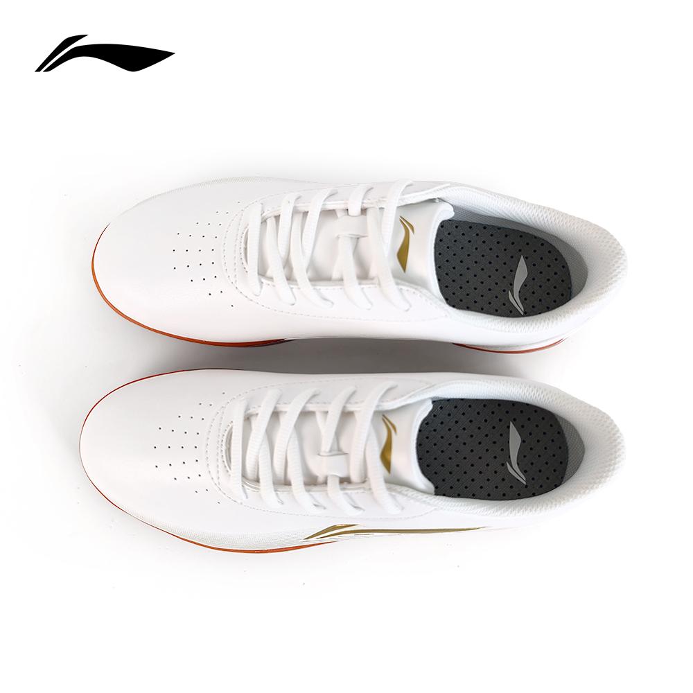Men's Sneakers Li-Ning Training Shoes Unisex Low-top White Gold