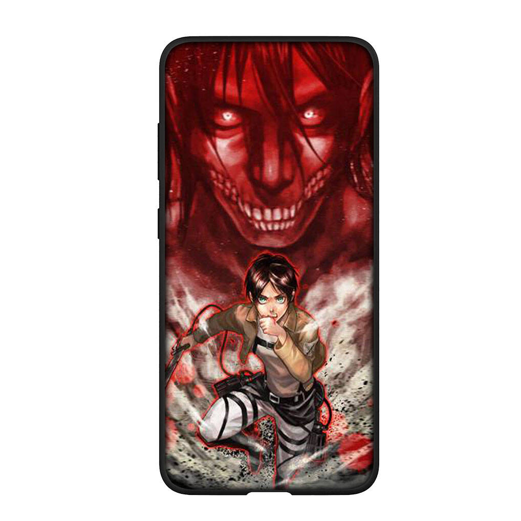 Für iPhone 17 16 15 Xiaomi Poco F7 F8 X7 C85 C75 C71 M8 Redmi Note 14 13 12 11 Pro Max 14C 13C 15C A3 A4 Handyhülle Eren Jäger Attack on Titan Levi