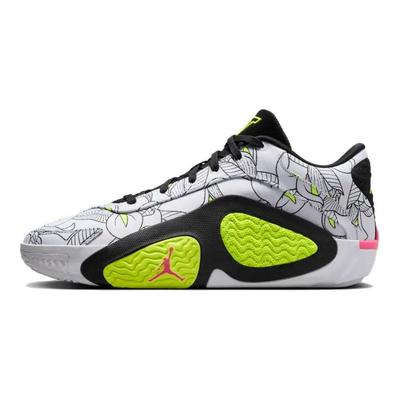 Air Tatum 2 PF Mommas Boy Men Sneakers White Volt Black FZ8823-100