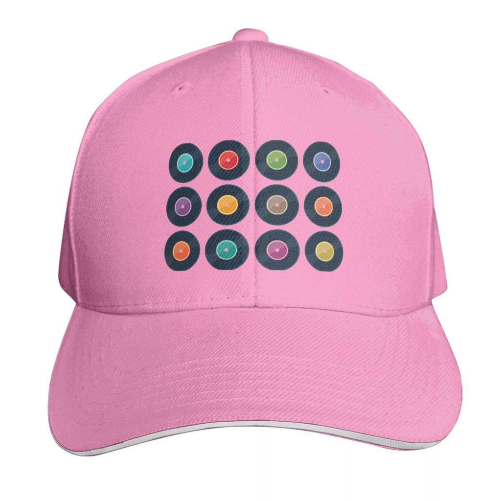 Vinyl Record Collection Baseball Cap fashionable Thermal Visor Sunhat western Hat Unisexs Womens