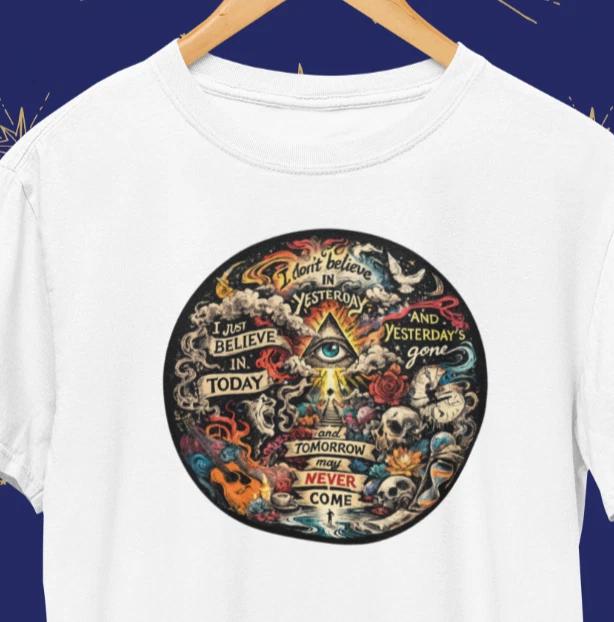John Lennon God Inspired T-Shirt / 1970s Vintage Yoko NY Bed Peace Tee 3XL