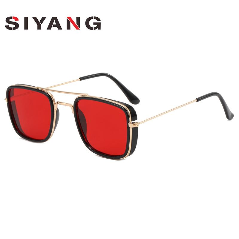 New Sunglasses for Children Fashion Metal Small Square Frame Fashionable Dressing Style Sunglasses Boys Girls