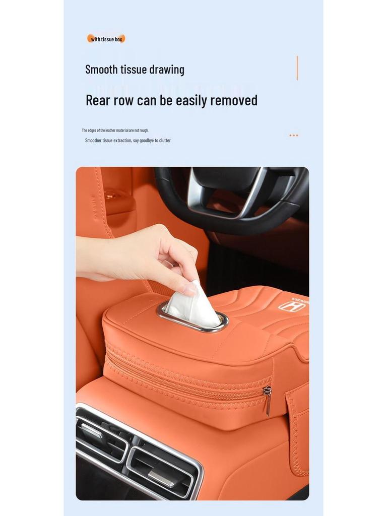 Honda Armleuning Autostoel Tissue Kussen voor Accord, Civic, CX-V, Breeze, Vezel