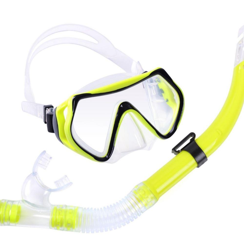 Large vision mask, diving goggles set.