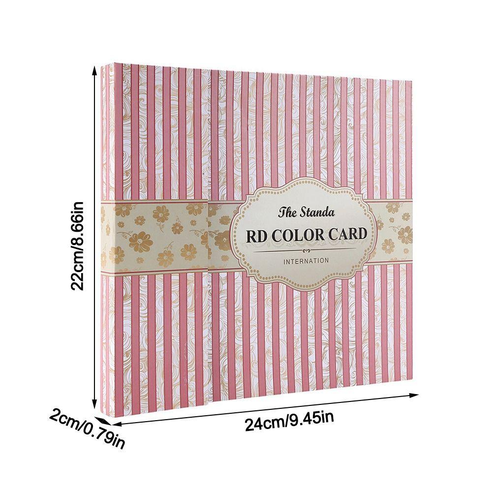 Livro de Exibição de Cores de Esmalte de Alta Qualidade 120 Cores Placa de Exibição de Esmalte Amostras de Cor