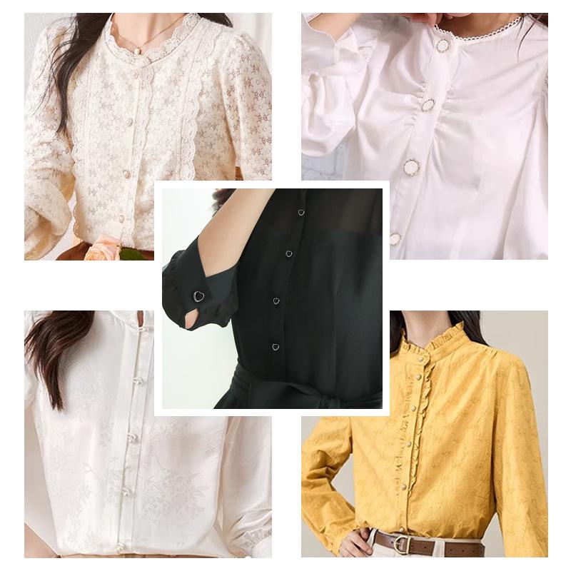 High-End Damen Perlen Cardigan Hemdknöpfe: Exquisiter Kleiner Duftstil