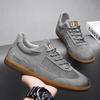Spring Genuine Leather Men Shoes Outdoor Non-slip Walking Shoes Breathable Mesh Men's Casual Shoes Luxury Men Sneakers Size 47