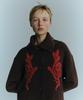 EN OR Marine Collar Jacquard Cardigan - Brown