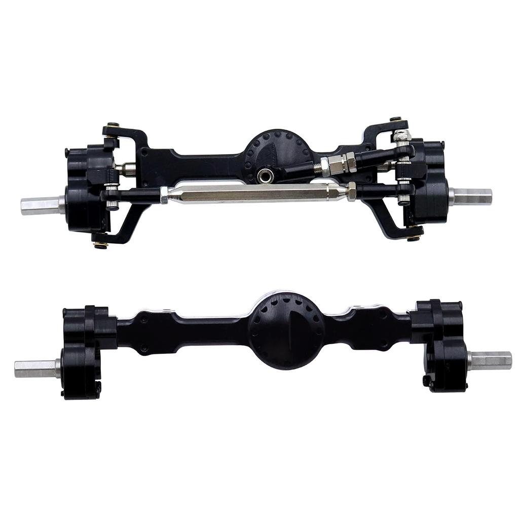 MN 99S Aluminum Alloy CNC Full Metal Front Rear Portal Axle Set For 1/12 MN MN99S MN98 D90 D91 D99 D99S MN90 RC Car Upgrade Part