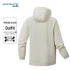 JEANSWEST Men's Hooded Windbreaker Jacket