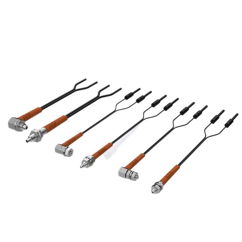 Fiber Optic Sensor Set: M3M4M6 with Amplifier, M310 Diffuse Reflection Cable, D610 Through-Beam Probe