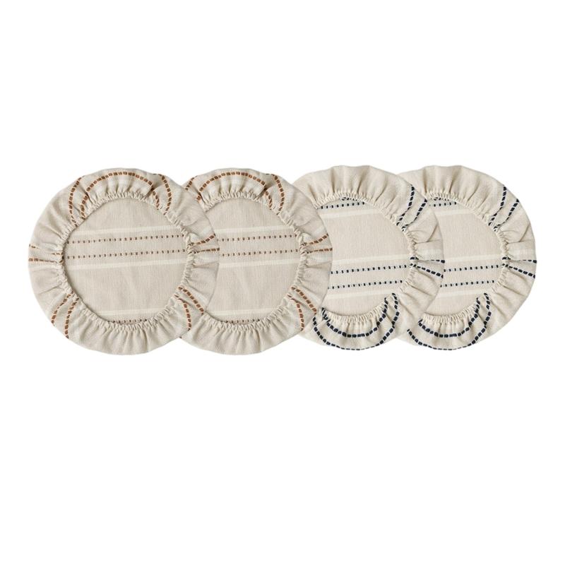 Washable Cloth Fruit Bowl Covers for Salad Bowls, Dough Bowls, Meal Bowls, and Table Service for Daily Use