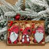 9 Bucăți Stil Vintage Lemn de Mesteacăn Gnomi Decorațiuni Festive Pandantive de Crăciun pentru Casă, Perfecte pentru Cadouri cu o Notă Rustic, Crăciun, Cadouri de Anul Nou