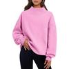 New Autumn and Winter Fashion Casual Style Semi-high Neck Loose Women's Sweatshirt