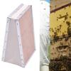 Bees Smoker Bellows PVC Leather Plywood Box Beekeeping Equipment Replacement with Clip for Beehives Beekeeping Supplies