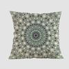Thailand Decorative Cushion Cover Ethnic Buddism Meditation Floor Mat Bohemia Mandala Cotton Linen Throw Pillow Case Cojines