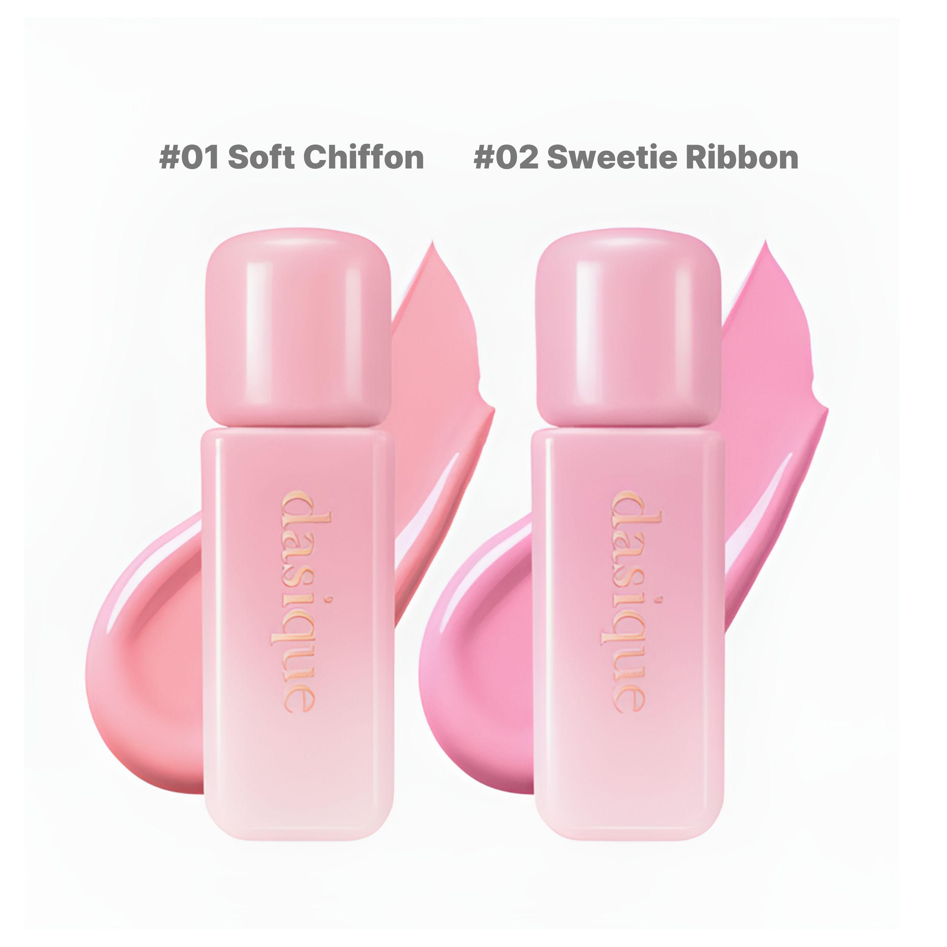 Румяна dasique Silky Veil – 2 цвета 01 Soft Chiffon