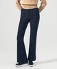 LORDLOAR Elastic Bonded Bootcut Slacks Black