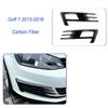 Golf 7 MK7 Front Bumper Grille Eyebrow Accents (2014-2019)