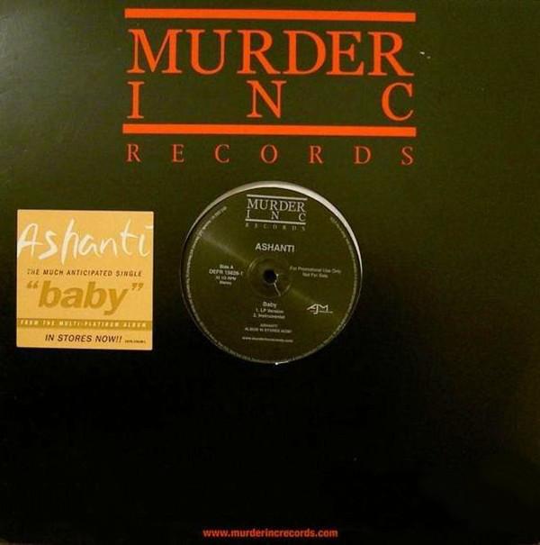 

12inch Record ASHANTI - Baby DEFR156281 Murder Inc Reco 2002 US Soul/Funk Used