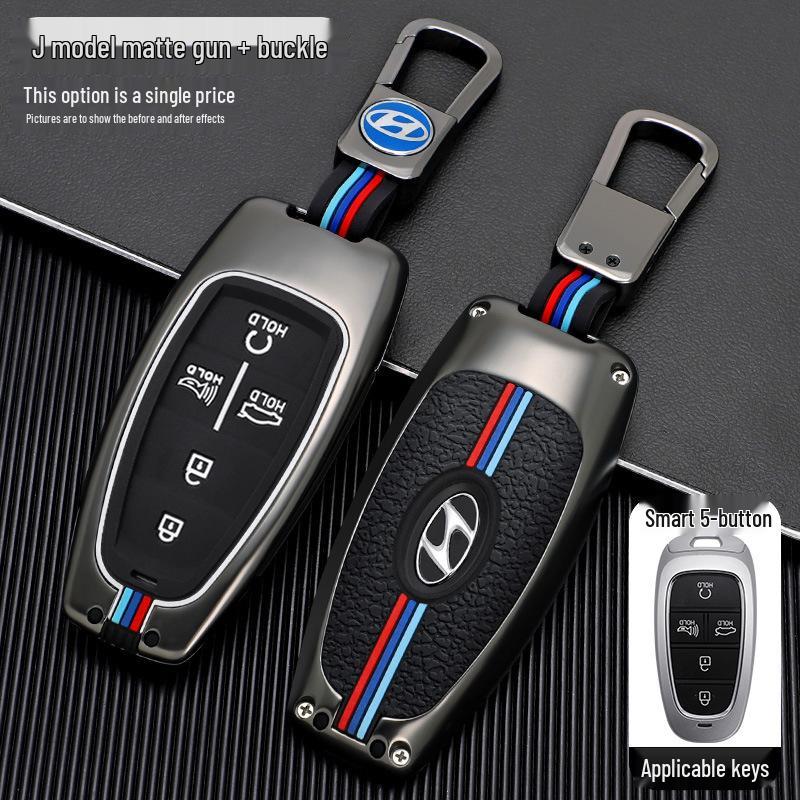 Fifth-Gen Hyundai Tucson L Car Key Case and Metal Shell