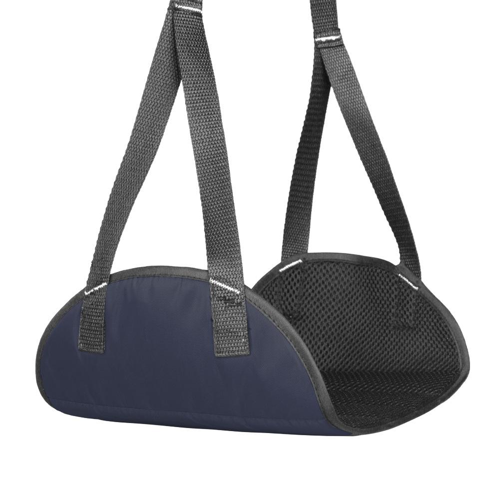 Portable Hammock Leg Rest, Aircraft Footrest with Adjustable Straps, the Perfect Travel Accessory